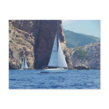 Sailing Along The Coast Of Sardinia