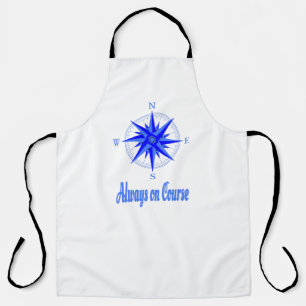 Sailing - Always On Course Compass Shirt Apron