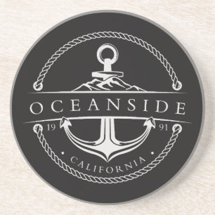Sailing Anchor Oceanside California 1991 Coaster
