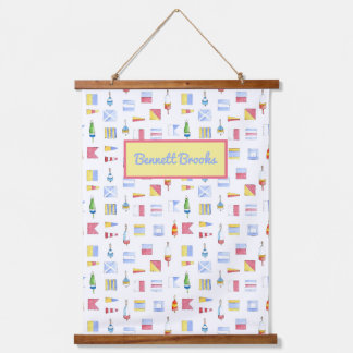 Sailing and Nautical Boys  Hanging Tapestry