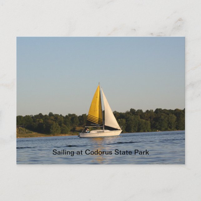 Sailing at Codorus Postcard (Front)