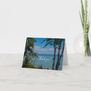 Sailing At Mackinac Thank You Card