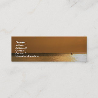 Sailing Away Mini Business Card