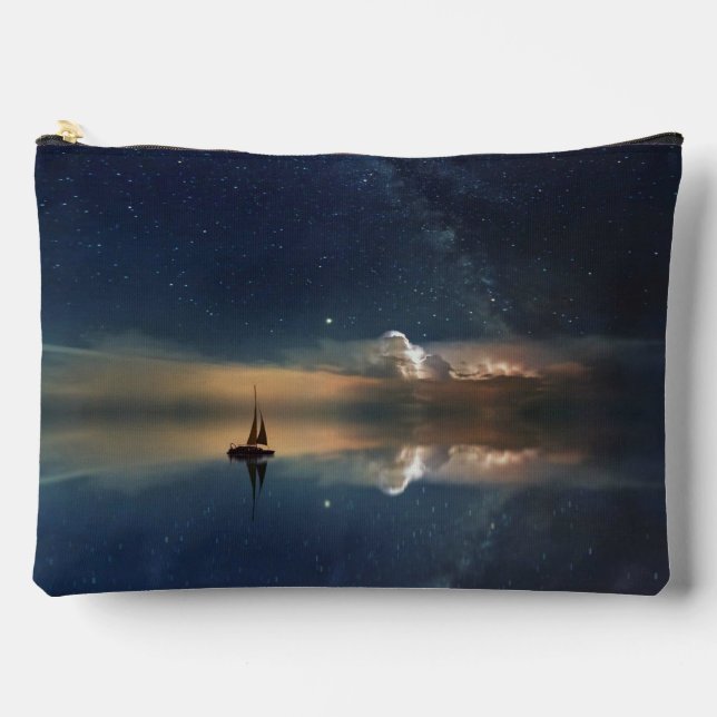 Sailing Away to the Clouds  Accessory Pouch (Front)