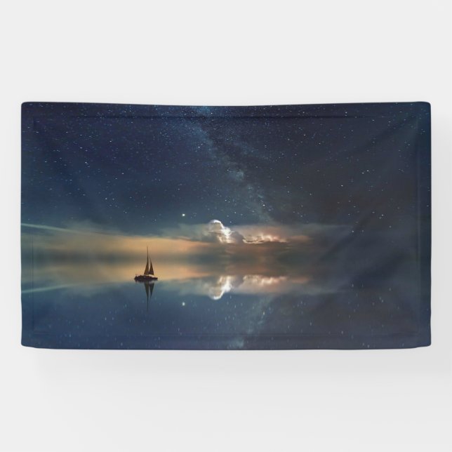 Sailing Away to the Clouds  Banner (Horizontal)