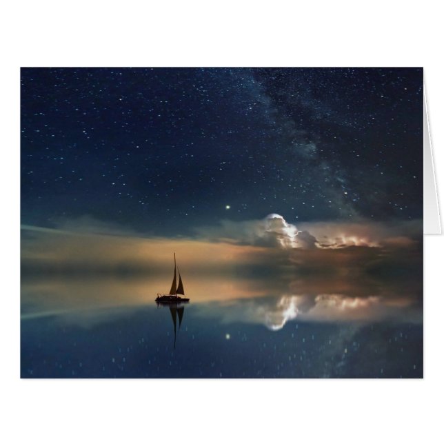 Sailing Away to the Clouds Blank (Front Horizontal)