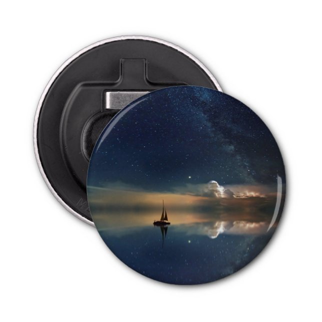 Sailing Away to the Clouds  Bottle Opener (Front)