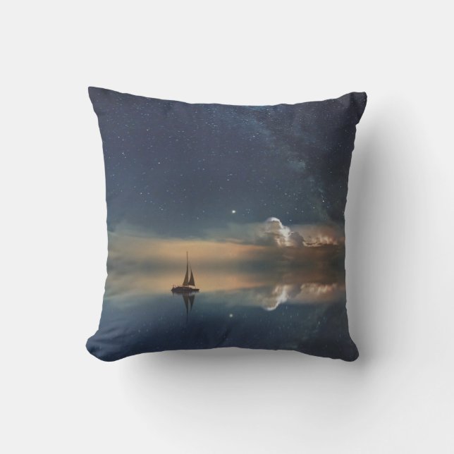 Sailing Away to the Clouds  Cushion (Front)
