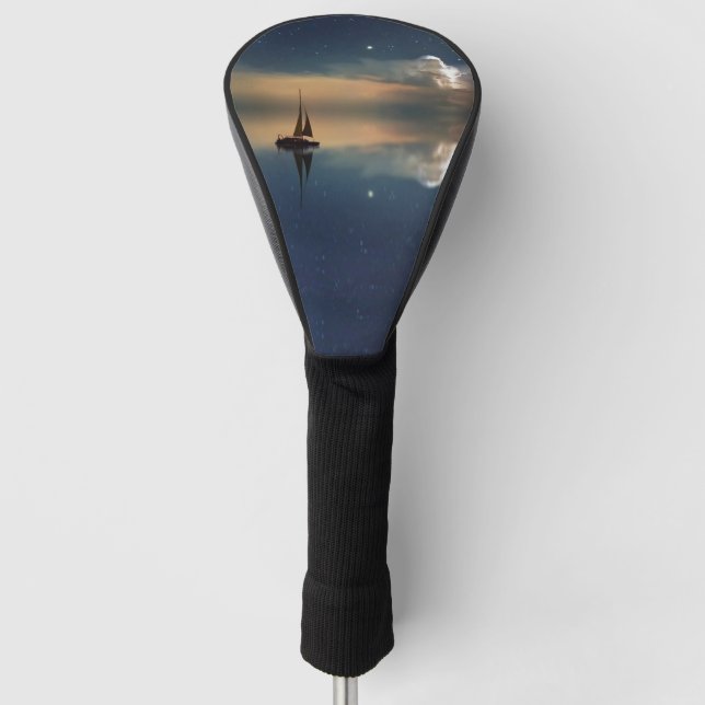 Sailing Away to the Clouds  Golf Head Cover (Front)