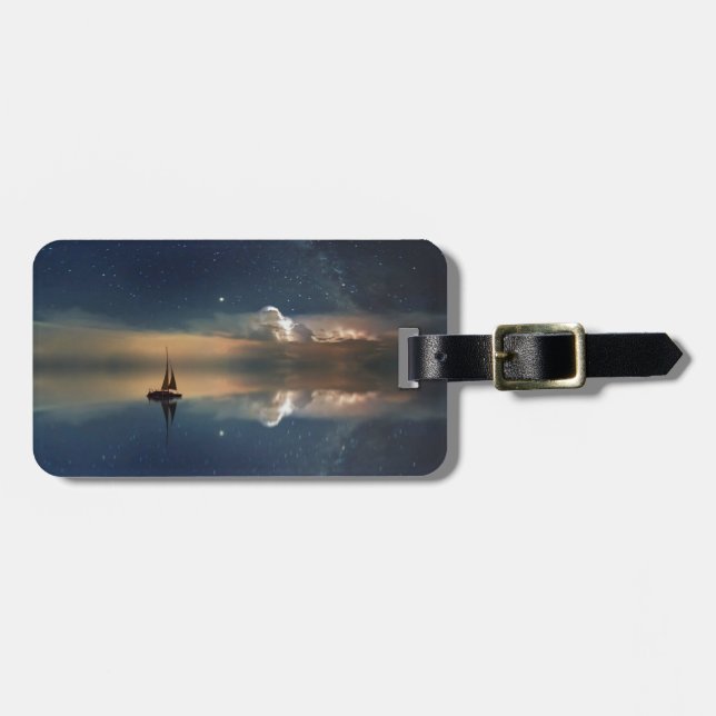 Sailing Away to the Clouds  Luggage Tag (Front Horizontal)