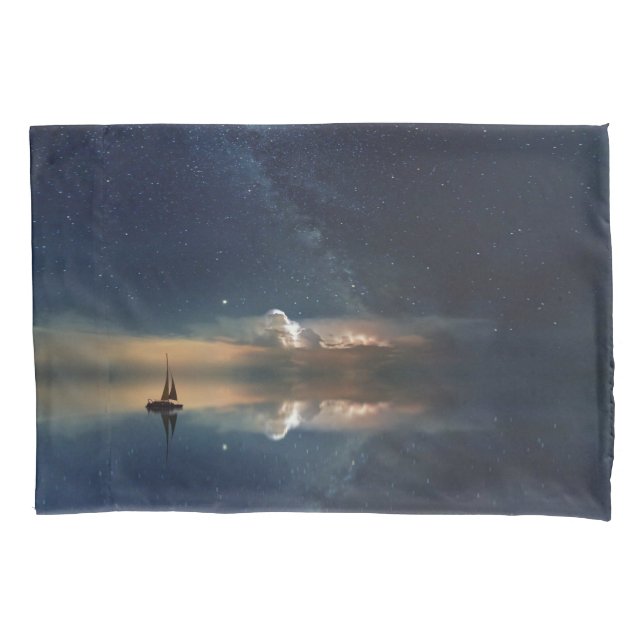 Sailing Away to the Clouds  Pillowcase (Front)