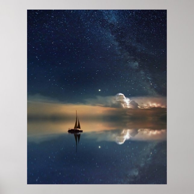 Sailing Away to the Clouds  Poster (Front)