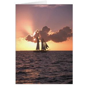 Sailing (blank card)