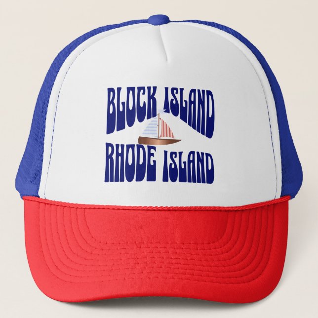 Sailing Block Island Trucker Hat (Front)