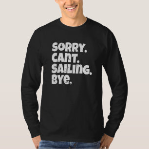 Sailing Boa For Sailor Men Boating T-Shirt