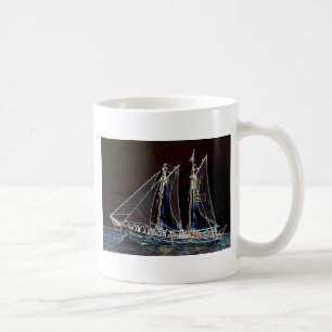 Sailing Boat- Abstract Photograph Coffee Mug