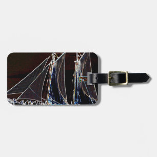 Sailing Boat- Abstract Photograph Luggage Tag