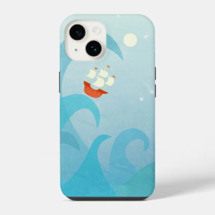 Sailing Boat Art iPhone 14 Case