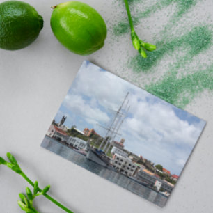 Sailing Boat at Grenada Postcard