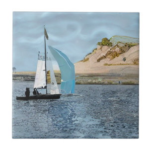 SAILING BOAT CERAMIC TILE