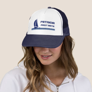 Sailing Boat Hat with customisable text