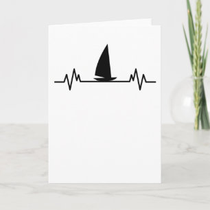 Sailing boat Heartbeat Skipper Fun Catamaran Gift Card