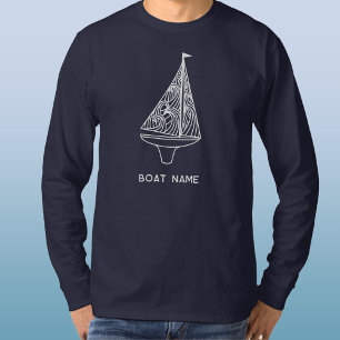 Sailing Boat Name Nautical T-Shirt