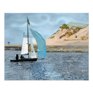 SAILING BOAT PHOTO PRINT