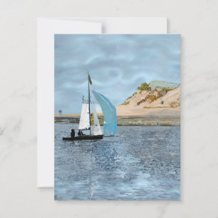 SAILING BOAT POSTCARD