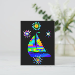 Sailing Boat Postcard