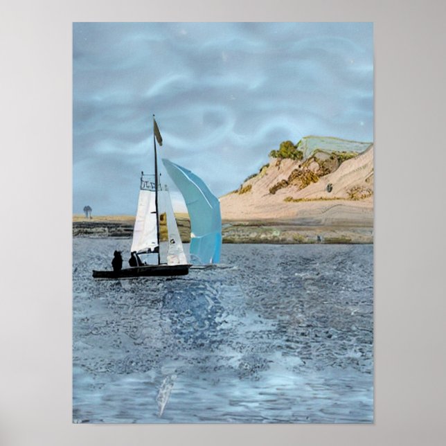 SAILING BOAT POSTER (Front)