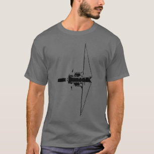 Sailing boat reflection on a calm sea T-Shirt
