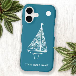 Sailing Boat Yacht Personalised Boat Name