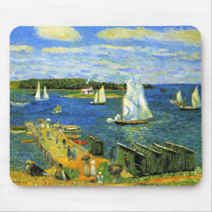 Sailing Boats at Mahone Bay in Canada Mouse Pad