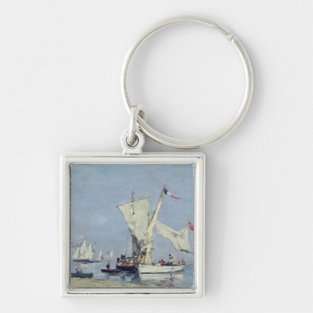 Sailing Boats, c.1869 Key Ring (Front)