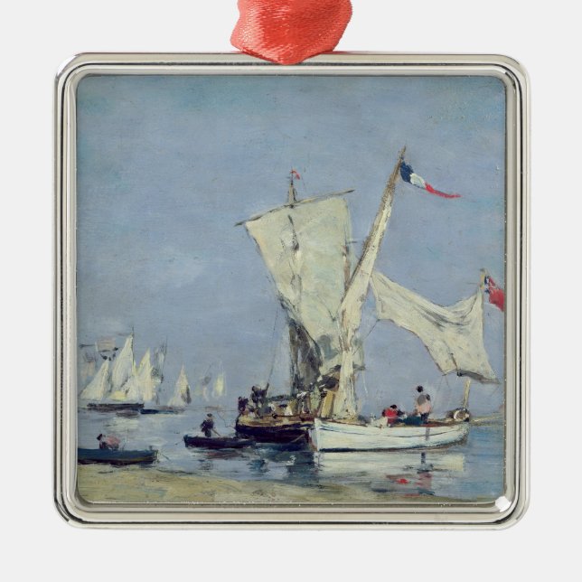 Sailing Boats, c.1869 Metal Ornament (Front)