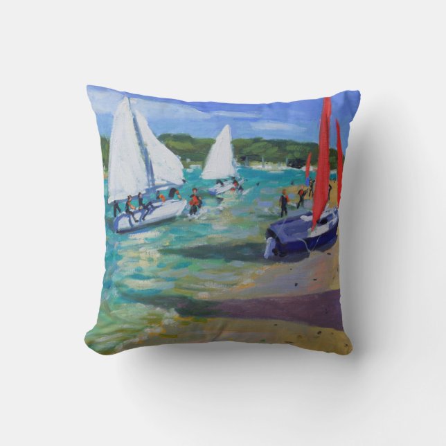 Sailing Boats Cushion (Front)