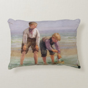 Sailing Boats Decorative Cushion
