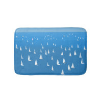 Sailing Boats in deep blue Sea - Regatta Sailboats