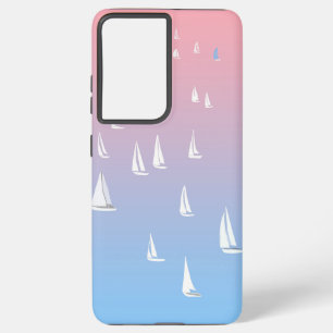 Sailing Boats on the Ocean  Samsung Galaxy Case