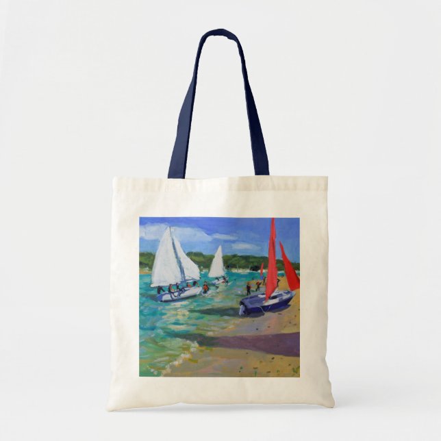 Sailing Boats Tote Bag (Front)