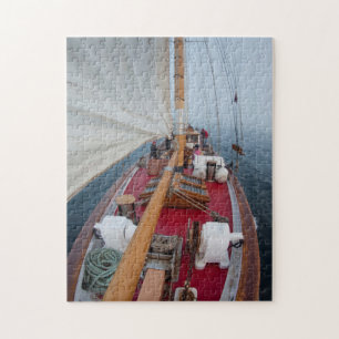 Sailing Boundary Pass Jigsaw Puzzle
