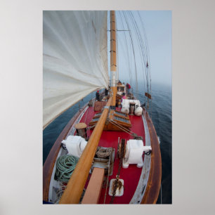 Sailing Boundary Pass Poster