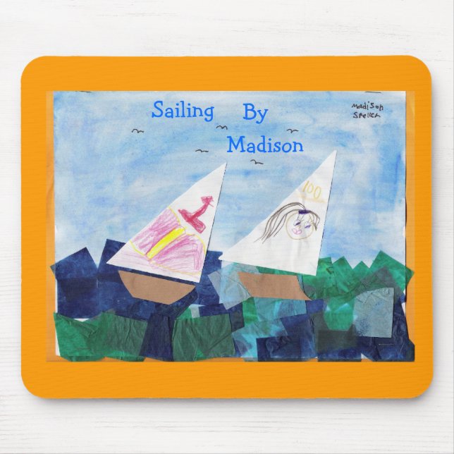 Sailing By Madison Mouse Pad (Front)
