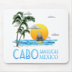 Sailing Catalina Island California Sailboat Mouse Pad