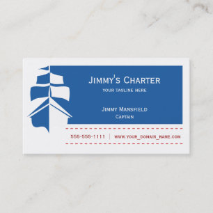 Sailing / Charter Business Card