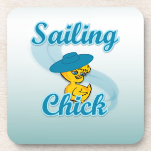 Sailing Chick #3 Coaster