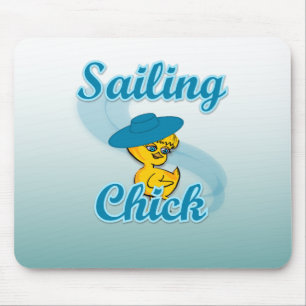 Sailing Chick #3 Mouse Pad