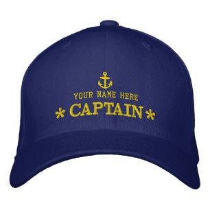 Sailing club yachting embroidered hat