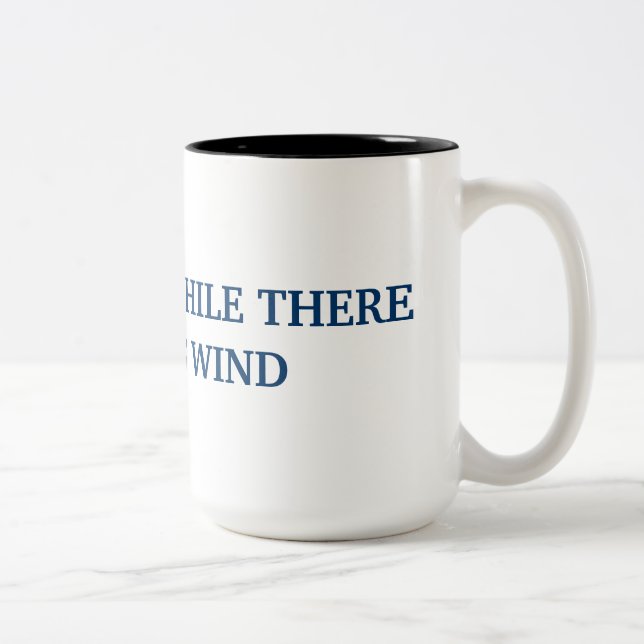 Sailing coffee mug (Right)